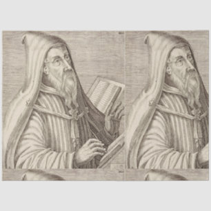 Saint Augustine of Hippo Doctor of the Church Tissue Paper