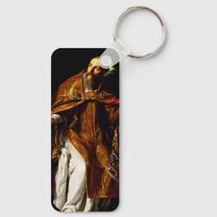 Saint Augustine of Hippo Keychain