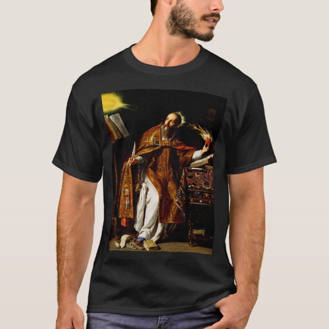Saint Augustine of Hippo T-Shirt (Front)