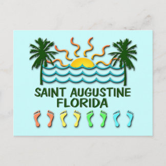 Saint Augustine postcard