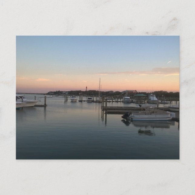 Saint Augustine Sunset Postcard (Front)