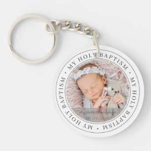 Saint-Baptême Cadre simple Photo personnalisée m