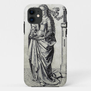 Saint Barbara and her tower iPhone 11 Case