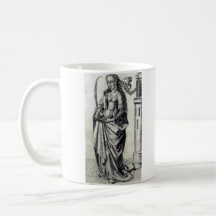 Saint Barbara and her tower Coffee Mug