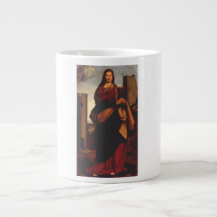 Saint Barbara by Giovanni Antonio Boltraffio Large Coffee Mug