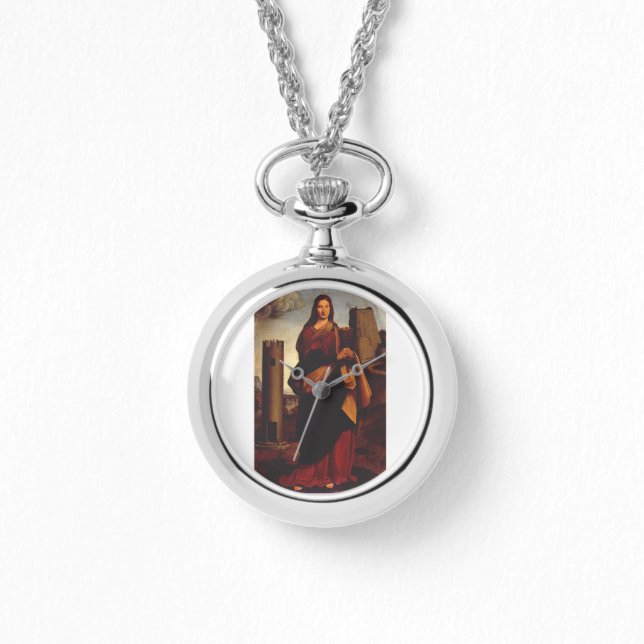 Saint Barbara by Giovanni Antonio Boltraffio Watch (Front)