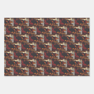 Saint Barbara by Giovanni Antonio Boltraffio Wrapping Paper Sheet