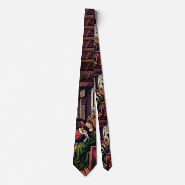 Saint Barbara (from Werl Altarpiece, 1438) Tie (Front)
