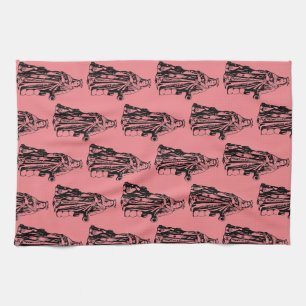 Saint Barbara Virgin and martyr Kitchen Towel