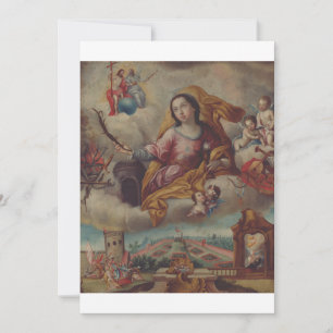 Saint Barbara Virgin and martyr Thank You Card