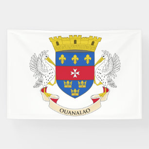 Saint Barthélemy Flag Banner