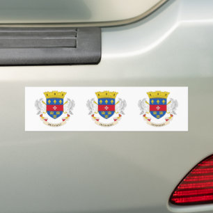 Saint Barthélemy Flag Bumper Sticker