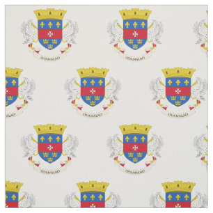 Saint Barthélemy Flag Fabric