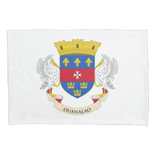 Saint Barthélemy Flag Pillowcase