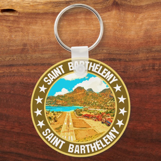 Saint Barthélemy                                   Keychain (Front)
