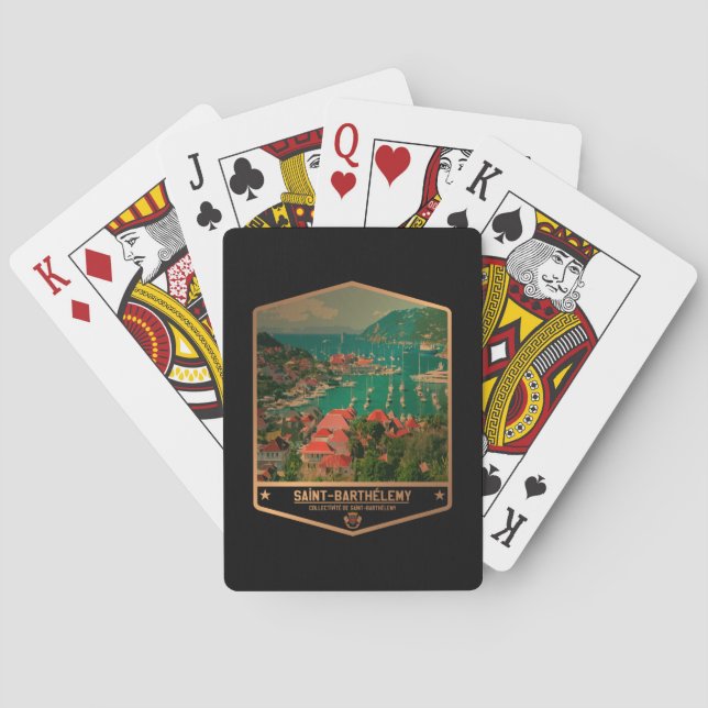 Saint Barthélemy Playing Cards (Back)