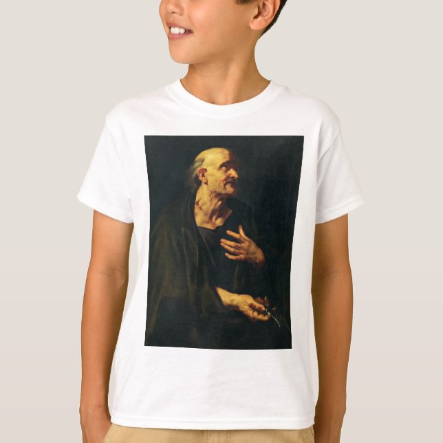 Saint Bartholomew by Peter Paul Rubens T-Shirt (Front)
