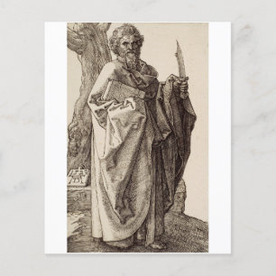 Saint Bartholomew the Apostle by Albrecht Durer 