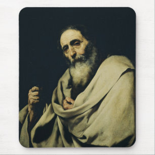Saint Bartholomew the Apostle by Jusepe de Ribera  Mouse Pad