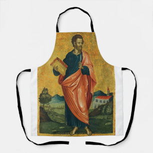 Saint Bartholomew the Apostle orthodox icon Apron