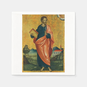 Saint Bartholomew the Apostle orthodox icon Napkin