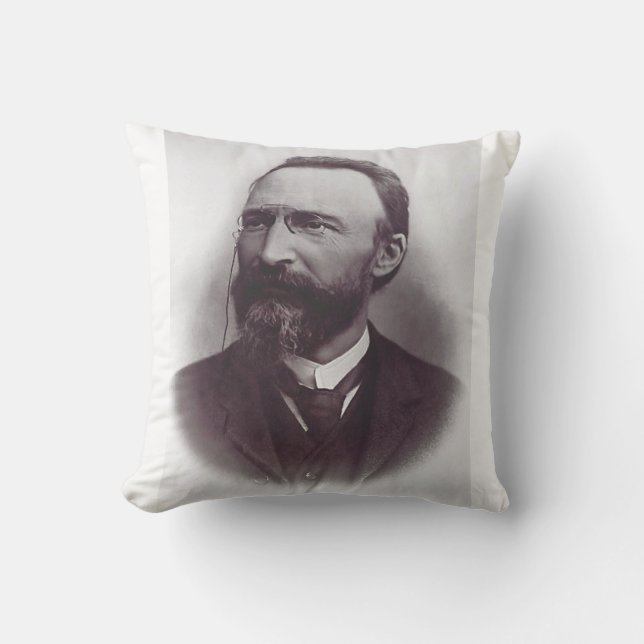 Saint Bartolo Longo Apostle of the Rosary Throw Pillow (Front)