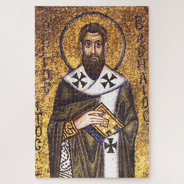 Saint Basil of Caesarea Jigsaw Puzzle (Vertical)
