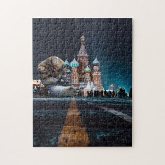 Saint Basil’s Cathedral and Hosico Jigsaw Puzzle