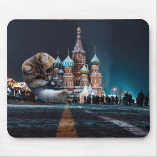 Saint Basil’s Cathedral and Hosico Mouse Pad