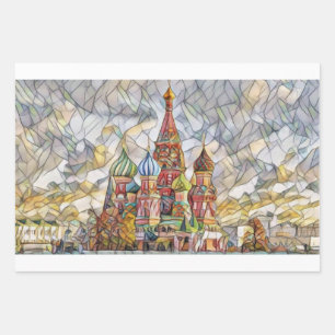 Saint Basil's Cathedral Mirsat Karabel Wrapping Paper Sheet