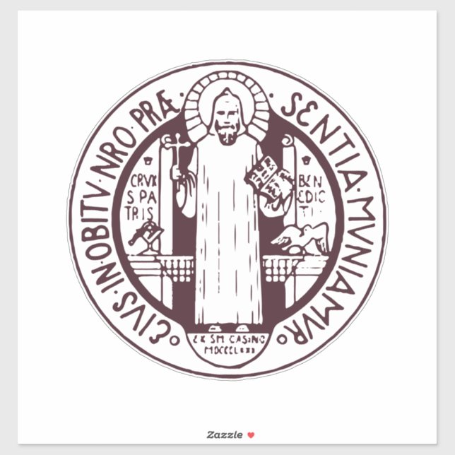 Saint Benedict Medal (Sheet)