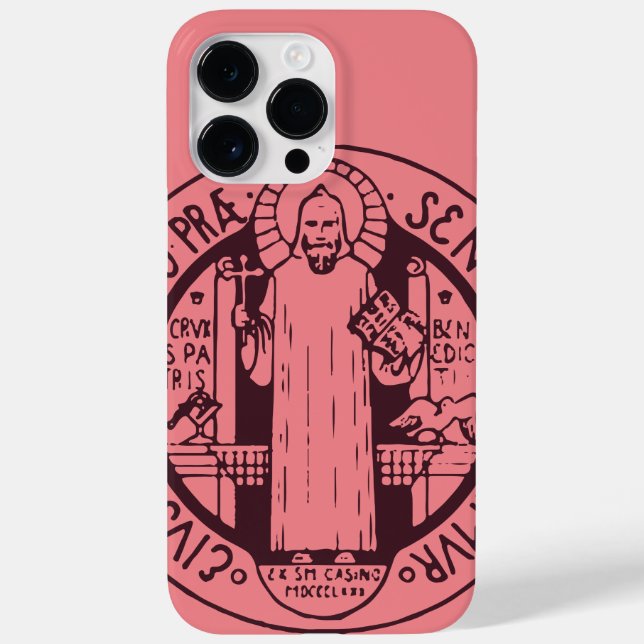 Saint Benedict Medal Case-Mate iPhone Case (Back)