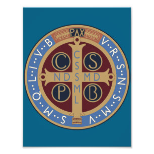 Saint Benedict Medal Photo Print