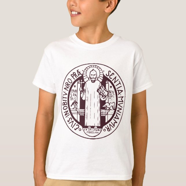 Saint Benedict Medal T-Shirt (Front)