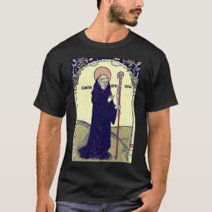 Saint  Benedict of Nursia Abbot of Monte Cassino T-Shirt