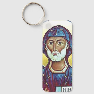 Saint Benedict of Nursia Keychain