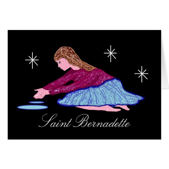 SAINT BERNADETTE (Front Horizontal)