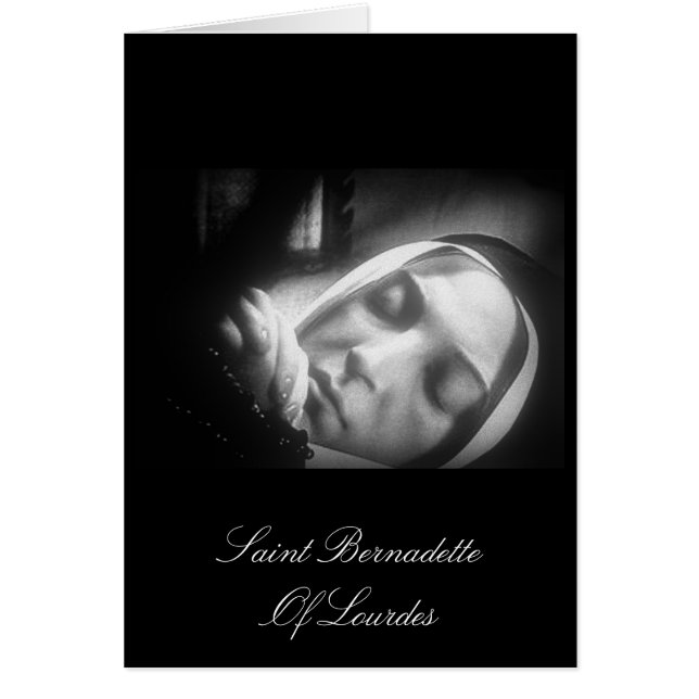 Saint Bernadette De Lourdes (Devant)