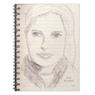 Saint Bernadette Notebook