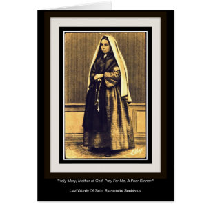 Saint Bernadette Of Lourdes