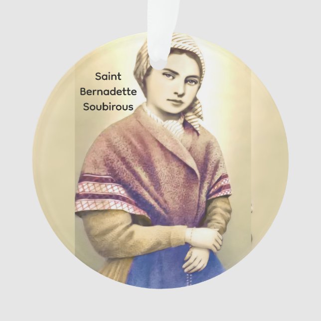 Saint Bernadette Soubirous (devant)