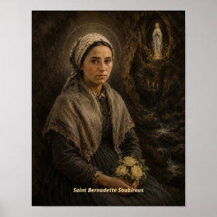 Saint Bernadette Soubirous Art Print
