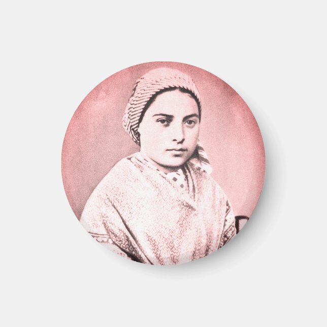 Saint Bernadette Soubirous as a child Magnet (Front)