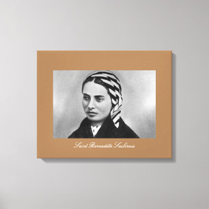Saint Bernadette Soubirous Canvas Print