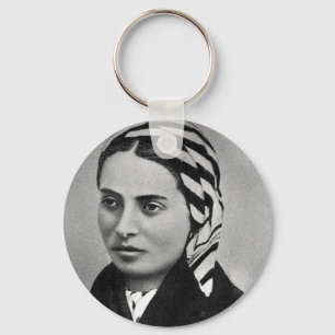 SAINT BERNADETTE SOUBIROUS KEYCHAIN