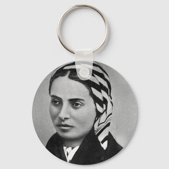 SAINT BERNADETTE SOUBIROUS KEYCHAIN (Front)