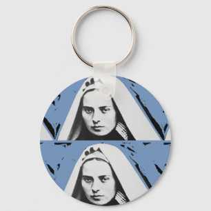 SAINT BERNADETTE SOUBIROUS KEYCHAIN