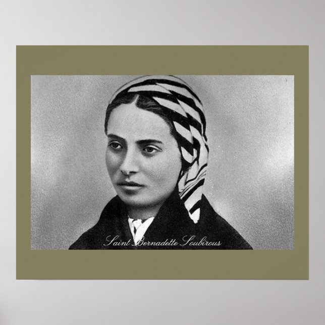 Saint Bernadette Soubirous Poster (Front)