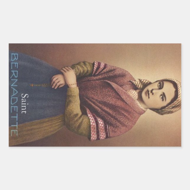 SAINT BERNADETTE STICKER (Front)