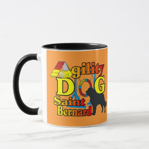Saint Bernard Agility Gifts Mug